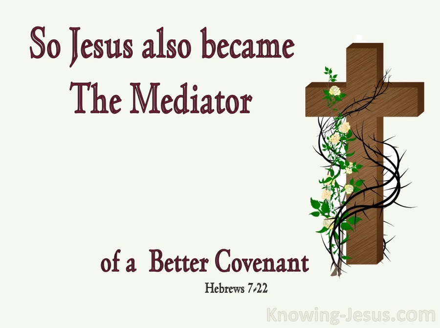 Hebrews 7:22 A Better Covenant (brown)